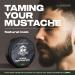 2oz Medium Hold Mustache Wax for Men | Natural Scent | Easy Application | Beard Grooming Kit - Buy Online on GoSupps.com