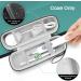 Toothbrush Travel Case for Oral-B & Philips Sonicare - Portable Electric Toothbrush Holder (Black/Gray - Buy Online on GoSupps.com