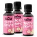 GymQueen Tasty Drops Banana 3x30ml Flavour Drops without calories Banana 30 ml (pack of 3)