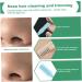 Nose Hair Trimmer 5Pcs Double Sided Nasal Hair Cutter 360 Rotating Portable Manual Nose Hair Scissors Washable Nose Trimmer for Women & Men Travel Essentials - Buy Online on GoSupps.com