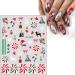 Christmas Nail Stickers 9 Sheets Self-Adhesive Nail Decal Gnome Rabbit Nail Art Decoration Design Supplies - Buy Online on GoSupps.com
