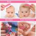 RoseFlower 14-in-1 Baby Grooming Kit | Nursery Health Care Set for Newborns | Pink | Nail Clipper, Comb, Brush, Scissors, Tweezers | Baby Safety Care Kit - Buy Online on GoSupps.com