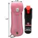 FIGHTSENSE Self Defense Pepper Spray - 1/2 oz Compact Size Maximum Strength Police Grade Formula Best Self Defense Tool for Women W/Leather Pouch Keychain Pink - Buy Online on GoSupps.com