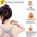 Natural Himalayan Salt Massage Ball - Muscle Roller for Back Shoulders Neck & Body Relaxation | Stress Relief Massage Stones - Buy Online on GoSupps.com