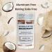 Naturally Better Coconut Cake Deodorant - Aluminum-Free Sensitive Skin Formula All-Natural Magnesium & Activated Charcoal Plant-Derived | DAYSPA Body Basics - Buy Online on GoSupps.com