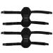 Sports Knee Pads 2 Pieces Elastic Knee Pad for Hiking Joint Support Knee Pads with Knee Reinforcement Spring for Climbing Mountaineering Sports (1 par) 1 par Negro