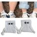 Magnetic Suction 3D Couple Socks - Holding Hands Funny White Socks - Buy Online on GoSupps.com