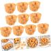 Vaguelly 20 Pcs Simulation Popcorn Chicken Fake Chicken Simulated Roasted Chicken Nuggets Chicken Nuggets Fake Desk Top Decor Realistic Meat Model Toys for Child Pvc Food Chicken Wings 3X2.5X2CMx2pcs 1 - Buy Online on GoSupps.com