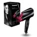 Panasonic nanoe Compact Hair Dryer | 1400W Portable Dryer with Folding Handle and QuickDry Nozzle | EH-NA27-K (Black/Pink) - Buy Online on GoSupps.com