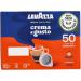 Italian Gourmet Caf Lavazza Crema e Gusto Dosettes Compostables 50 pcs (350 g) Caf Moulu pour Ristretto Go t Intense Cr me Onctueuse R veil Fort Intensit 9/10 + Italian Gourmet Polpa - Buy Online on GoSupps.com