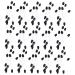 Mipcase 100pcs Eye Shadow Stick Disposable Lip Eyeshadow Sponge Applicator Eye Makeup Tools Miss Mix 7.5x0.5cm Black