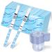 Easy Home Ovulation Test Strips: 50 Ovulation Predictor kit with 50 Urine Cups | Accurate Fertility Tests for Women with Premom Tracker APP I 50 LH + 50 Urine Cups