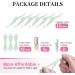 Eyebrow Wax Strips Kit Facial Wax Strips Hair Removal Eyebrow for All Skin Types 24 Strips Pearl Powder 2g Essential Oil 3ml long last for 6weeks - Buy Online on GoSupps.com