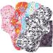 FRCOLOR 12-Pack Washable Menstrual Pads - Reusable Comfortable Eco-Friendly Menstruation Pads for Women - Buy Online on GoSupps.com