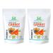 Herbal Magic's Organic Carrot Powder- Earthy & authentic flavour to your recipes smoothies carrot cakes Pasta Dishes Soups Natural Food Colour - No Fillers& Preservatives-200gms Carrot Powder - 200g