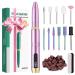 Subay Nail Drill Cordless Rechargeable Electric Nail Files with 12 Bits Professional Nail Drill for Acrylic Nails Gel Efile for Nails Manicure Pedicure Kit Gifts for Women Mum(Pink)