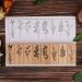 Dizdkizd 8-Piece Plant and Flower Wooden Rubber Stamp Set for DIY Crafts and Scrapbooking - Buy Online on GoSupps.com