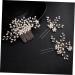 FRCOLOR 9-Piece Set Headpiece for the Bride Hair Combs for the Bride Wedding Hair Comb Wedding Hair Accessories Hair Pin Hair Clip Wedding Headpiece Pearl - Buy Online on GoSupps.com