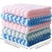 domoi 20Pcs Microfibre Cleaning Rag Super Absorbent Coral Fleece Cloth Scouring Towel Pad Microfibre Cleaning Cloth - Buy Online on GoSupps.com