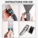 Wahl Hair Clipper Guards - 8pcs Mega 3 Inch Gray - 8 Cutting Lengths - Fits Most Size Clippers - Buy Online on GoSupps.com