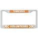 NCAA Tennessee Volunteers Plastic Plate Frame, 12" x 6"