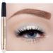 Glitter Eyeshadow Stick Set - 3 Metallic Pearl Shimmer Colors | Dual-Ended Highlighter Pen for Sensitive Eyes | High Pigmented & Easy to Apply | Makeup Essentials - Buy Online on GoSupps.com
