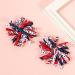 Patriotic 4th of July Korker Hair Bow Clips for Girls - Red White Blue Stars Stripes Ribbon Alligator Barrettes - Kids Xmas Gift - Buy Online on GoSupps.com
