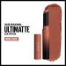 Maybelline Color Sensational Ultimatte Matte Lipstick - More Taupe Rose Nude 0.06 oz - Buy Online on GoSupps.com