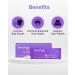 K-Nutra Dentifresh Purple - Sugar Free Oral Probiotic Tablets for Bad Breath & Gums | 4 Billion CFU 30 Tablets Grape Flavor Safe for Bedtime - Buy Online on GoSupps.com