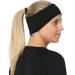 TrailHeads Tempo Running Headband - Black | Moisture Wicking & Ear Protection - Buy Online on GoSupps.com