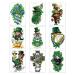 Shamrock Tattooed Stickers Patrick's Day Temporary Tattooed Irish Tattooed For Patricks Day Decorations Party Favor Patrick Fake Tattooed Sticker
