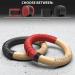 Synergee Wood Olympic Gymnastics Rings 1.25" and 1" Grip with Adjustable Straps & Grip Tape for Pull Ups  Dips and Muscle Ups d) 1.25" with Grip Tape - Buy Online on GoSupps.com