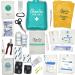 Vet Approved Dog First Aid Kit - Premium Supplies for Emergencies: Thermometer, Bandages, Nail Clippers, Tick Removers & More - Buy Online on GoSupps.com