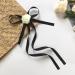 amangul Bow Hair Clips with Long Tail wknot Barrettes Black Hair Clips Korean Style Hair ws Ponytail Clips for Women Girl - Buy Online on GoSupps.com