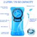 Buy Grey Drinking Bag & Water Backpack | 2L Bladder for Cycling Running & Hiking - International Shipping - Buy Online on GoSupps.com