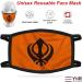 YNR Face Mask Washable Breathable Reusable Adult Mouth Protection Cover Shield Design Country Sikh - Buy Online on GoSupps.com