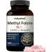 NatureBell L Methylfolate 15mg, 240 Veggie Capsules | 5-MTHF with Methyl B12 1,000mcg | High Potency Dual Action for Energy & Cognitive Support, Active Folic Acid – Methyl Folate Supplement