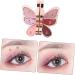 Mipcase 2 Pcs Eyeshadow Palette Makeup Eyeshadow Girl Eye Shadow Multi-functional Girl Cosmetics Woman Tray 1 count (Pack of 1) As Shown 4x2pcs - Buy Online on GoSupps.com