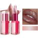  Fogukier Glitter lip gloss long-lasting shimmering lipstick | Makeup Lipstick Moisturizing lip balm with shimmering lipstick waterproof cosmetics lipstick - Buy Online on GoSupps.com
