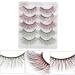 FOMIYES 10 Pairs Colored False Eyelashes Faux Lashes Party Eyelashes Eye Makeup Tools Fake Eyelash False Eye Lashes Makeup Eyelashes Fake Lashes False Lash Set Halloween 5d Imitation - Buy Online on GoSupps.com