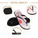 Mnsruu Valentine's Day Heart Bike Love Tree Flip Flops - Stylish Sandals for Men & Women | Perfect Home Spa & Travel Slippers - Buy Online on GoSupps.com