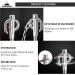 Campingmoon Dog Tie Out Stake 360 Swivel Heavy Duty Strongest Dog Anchor Spike for Tie-Out Cable Chain in Yard or Camping - Buy Online on GoSupps.com