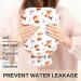 Oarencol Cute Fox Hot Water Bottle | Colorful Butterfly 1L Heating & Cooling Bag with Cover - Buy Online on GoSupps.com