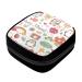 GIAPB Period Bag Sanitary Napkin Storage Bag Pad Holder for Period Makeup Pouch Animals Bird Color1070