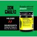 Don Chilio Chile Crisp - Crunchy Sliced Jalapenos in Hot Seasoned Oil - Mild Flavor- 0 Carb Keto Friendly - Versatile Topping, Sauce, or Salsa Alternative - Buy Online on GoSupps.com