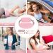 FTOYIN Menstrual Heating Pad with 5 Massage Modes for Back Pain Relief - Electric Fast Heat Pad for Women (Pink) - Buy Online on GoSupps.com