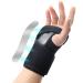 HiRui Wrist Brace Wrist Support with Splint for Men and Women Hand Support for Carpal Tunnel Arthritis Tendonitis Sprain Recovery Pain Relief Day & Night Support (One Size Left Hand) One Size Left Hand