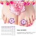 ARTIBETTER 24pcs Flower Silicone Toe Separators for Pedicure - Nail Art DIY Tool for Feet Nail Polish - Buy Online on GoSupps.com