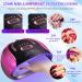 256W High Power UV LED Nail Light with 4 Timer Settings and Automatic Sensor - Professional Manicure Nail Lamp | Includes 9 Free Gifts - Buy Online on GoSupps.com