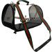 Birds LOVE Small Pet Carrier with Clear Sides - Green/Red, Shoulder Strap, Perch - Buy Online on GoSupps.com